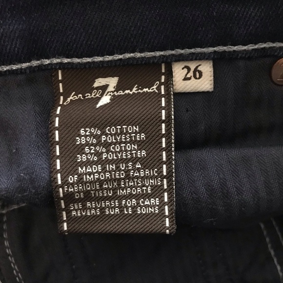 7FAM Button Hem Skinny Jeans - Picture 5 of 5